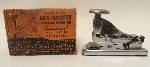 1939 Scout Stapler with concave spine and box OM.jpg (55845 bytes)